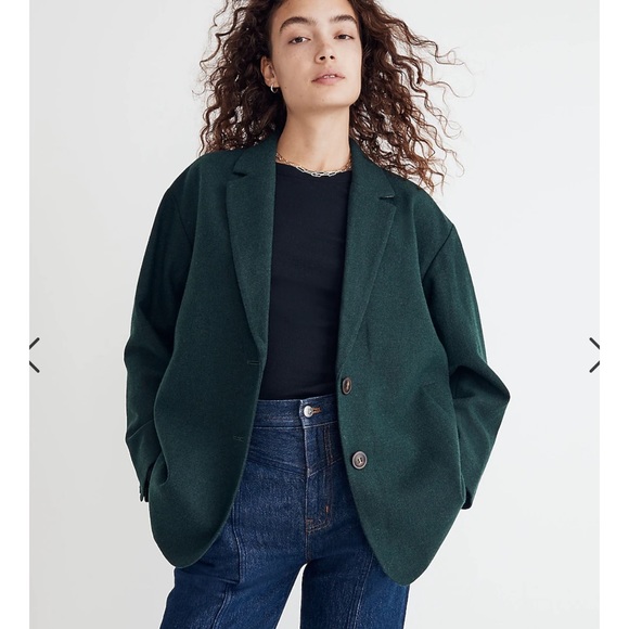 Madewell The Brushed Oversized Dorset Blazer